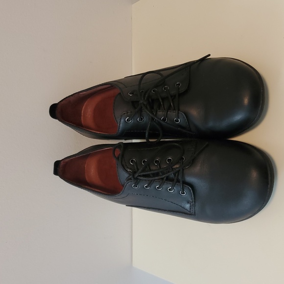 Dansko Pennie Oxford Block Heeled Shoes Size EU 40 Black Leather - Picture 7 of 16